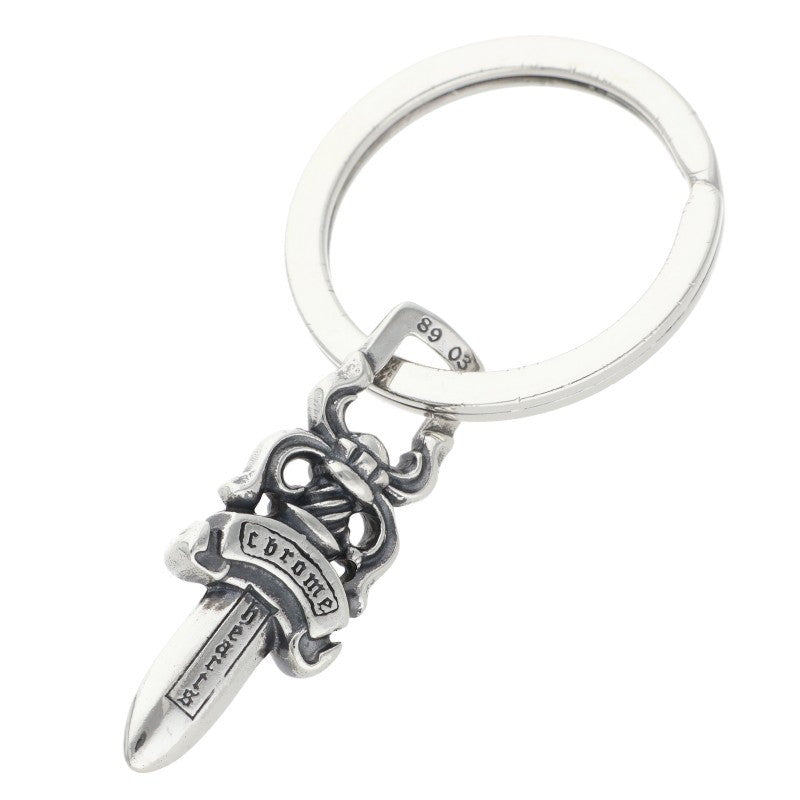 Chrome Hearts RNG #5 DGGR Silver Key ONE SIZE Keyring Size ONE SIZE