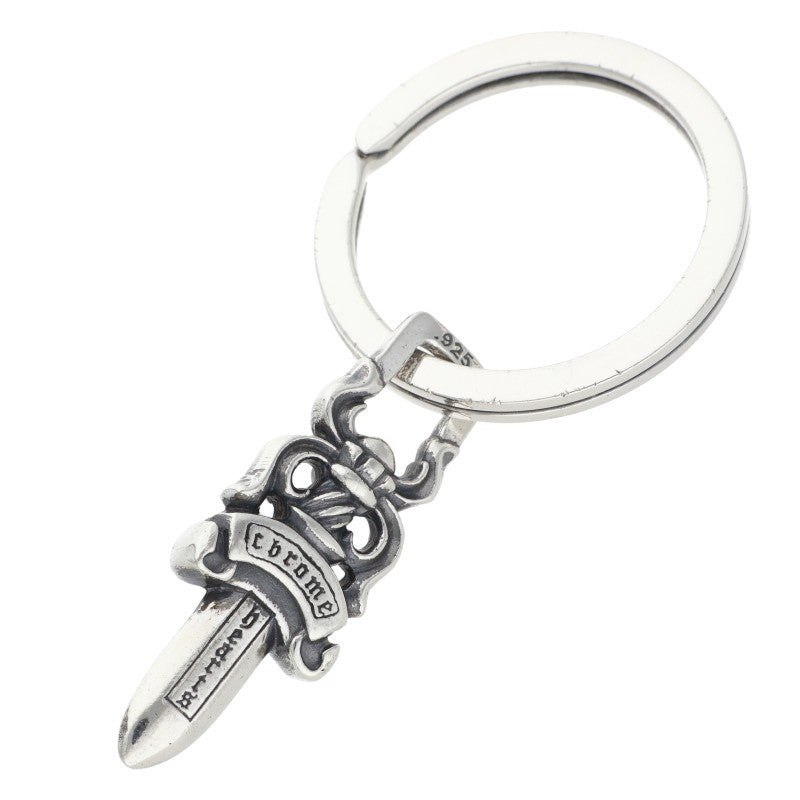 Chrome Hearts RNG #5 DGGR Silver Key ONE SIZE Keyring Size ONE SIZE