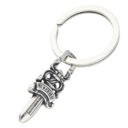 Chrome Hearts RNG #5 DGGR Silver Key ONE SIZE Keyring Size ONE SIZE