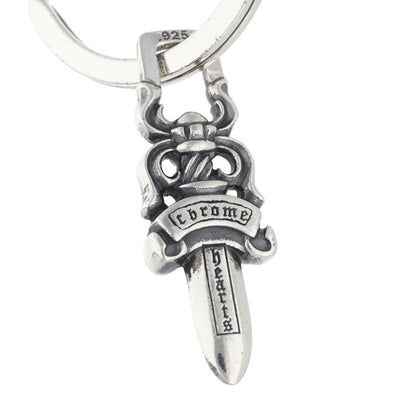 Chrome Hearts RNG #5 DGGR Silver Key ONE SIZE Keyring Size ONE SIZE
