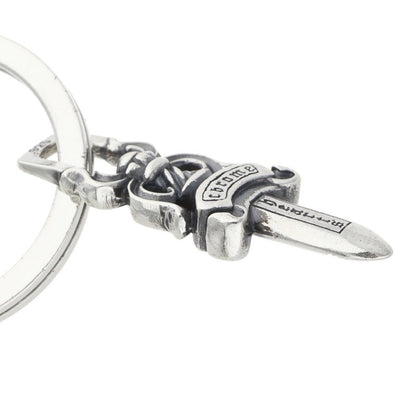 Chrome Hearts RNG #5 DGGR Silver Key ONE SIZE Keyring Size ONE SIZE