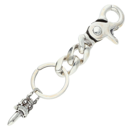 Chrome Hearts Short Classic Keychain Silver Wallet Size ONE SIZE