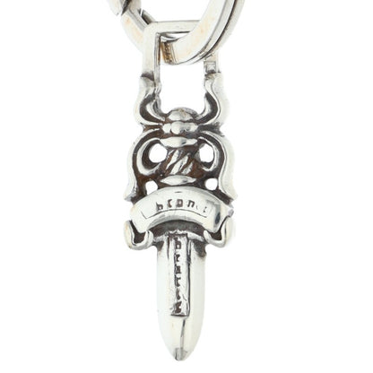 Chrome Hearts Short Classic Keychain Silver Wallet Size ONE SIZE