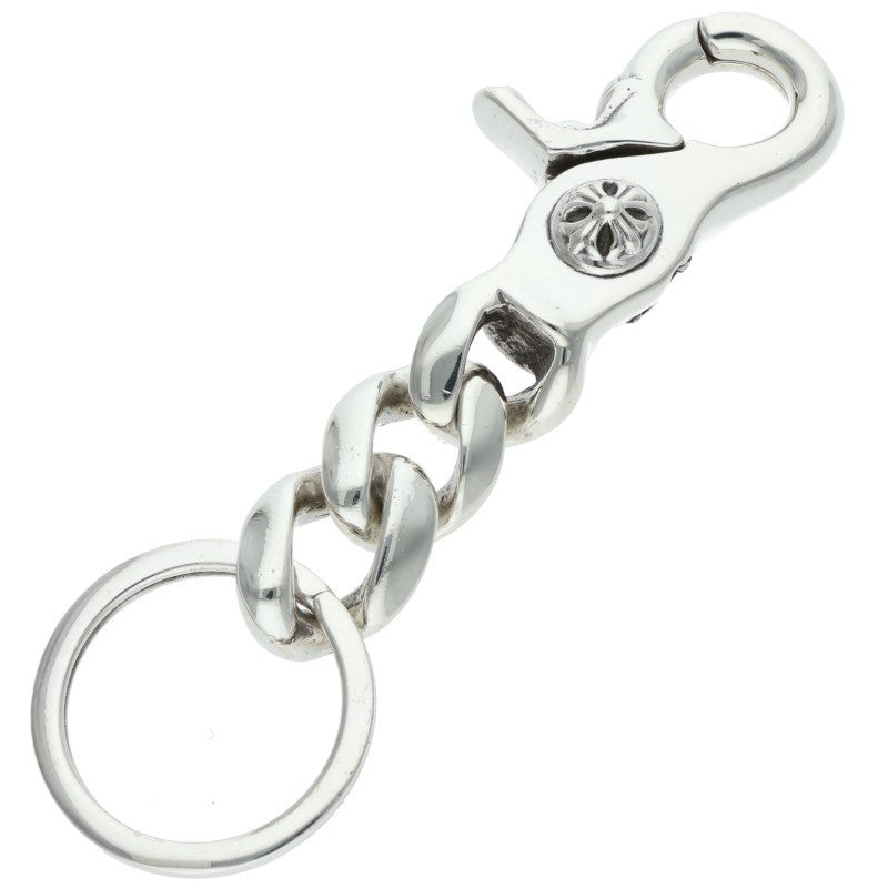 Chrome Hearts Short Classic Link Silver Keychain Wallet