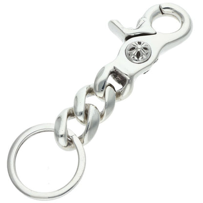 Chrome Hearts Short Classic Link Silver Keychain Wallet