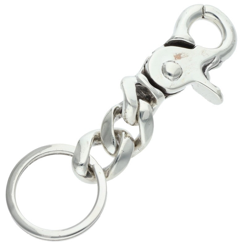 Chrome Hearts Short Classic Link Silver Keychain Wallet
