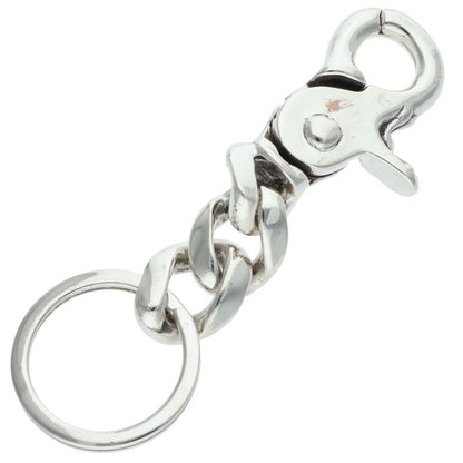 Chrome Hearts Short Classic Link Silver Keychain Wallet