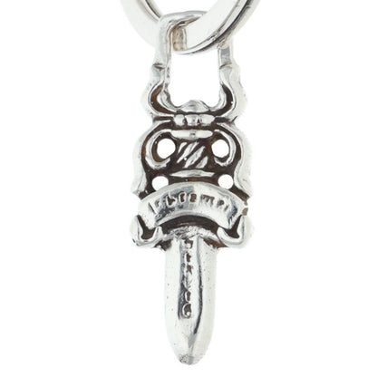 Chrome Hearts ROLLER #5 DGGR Silver Keychain Wallet Size ONE SIZE