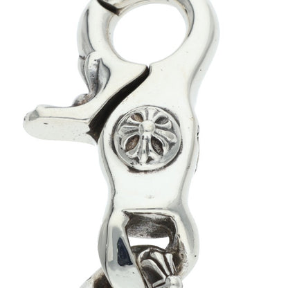 Chrome Hearts CLP CHN FANCY-S Silver Keychain Wallet Size ONE SIZE