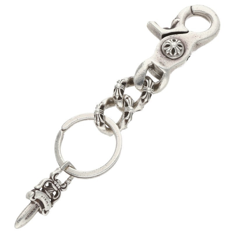 Chrome Hearts CLP CHN XFANCY-S Silver Keychain Wallet