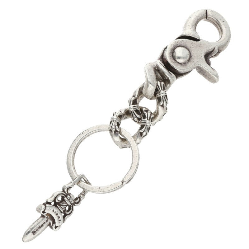 Chrome Hearts CLP CHN XFANCY-S Silver Keychain Wallet