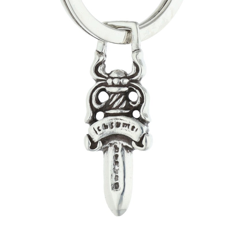 Chrome Hearts CLP CHN XFANCY-S Silver Keychain Wallet Size ONE SIZE
