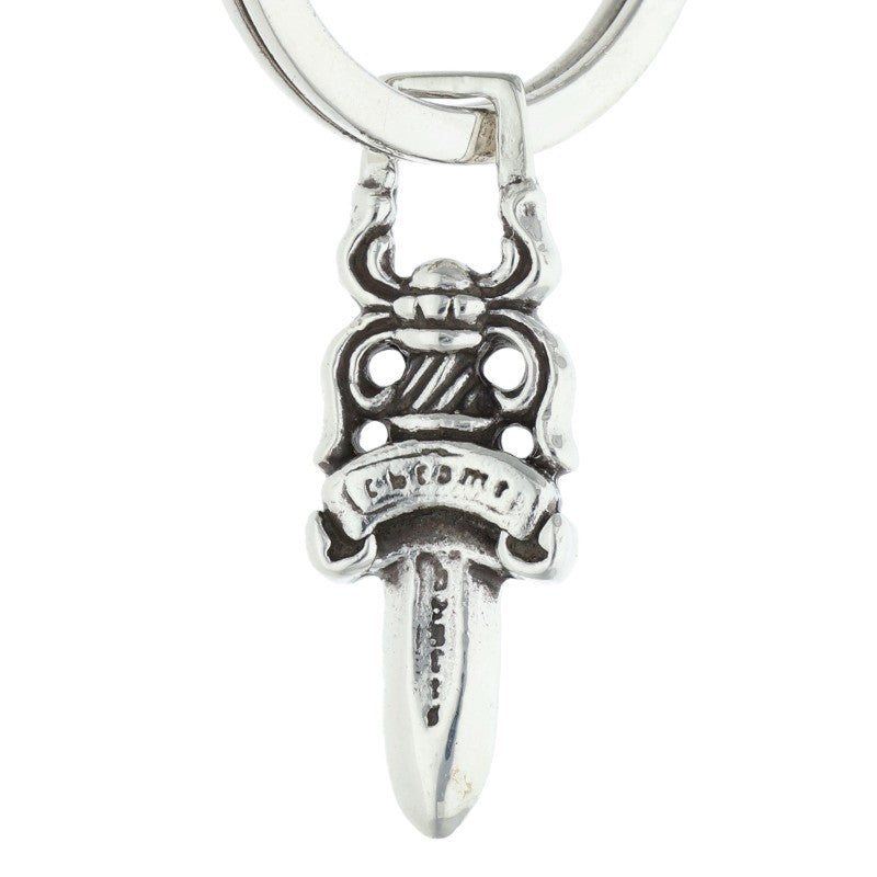 Chrome Hearts CLP CHN XFANCY-S Silver Keychain Wallet Size ONE SIZE