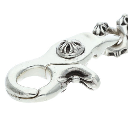 Chrome Hearts CLP CHN XFANCY-S Silver Keychain Wallet Size ONE SIZE