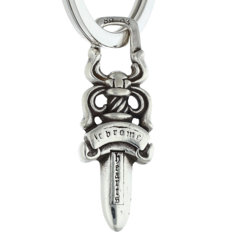 Chrome Hearts Short Classic Keychain Silver Wallet Size ONE SIZE