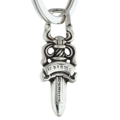 Chrome Hearts Short Classic Keychain Silver Wallet Size ONE SIZE