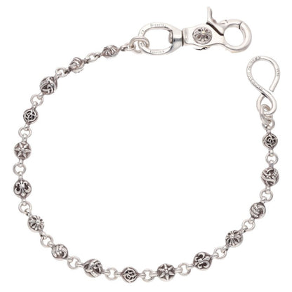 Chrome Hearts Silver 1 Multiball Wallet Chain Size ONE SIZE