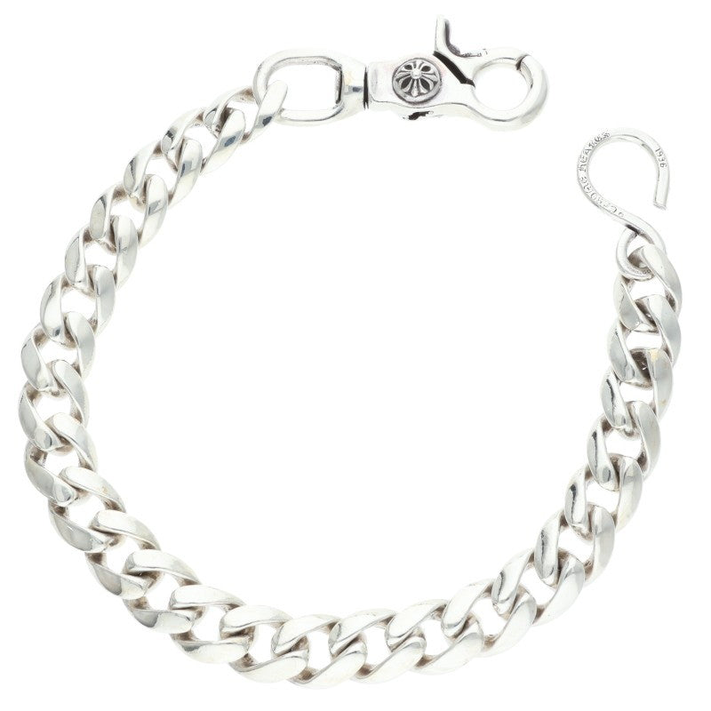 Chrome Hearts 925 Silver 1 Clip Short Classic Wallet Chain