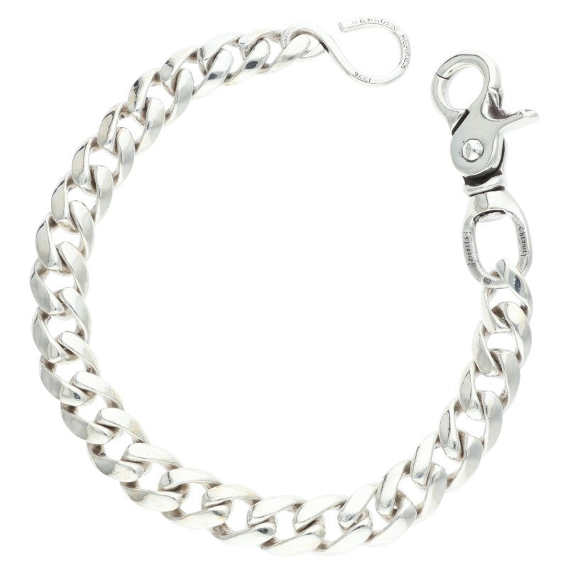 Chrome Hearts 925 Silver 1 Clip Short Classic Wallet Chain