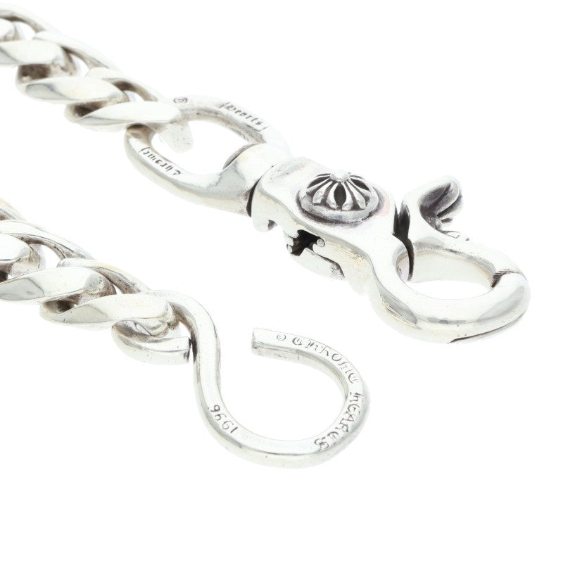 Chrome Hearts 925 Silver 1 Clip Short Classic Wallet Chain