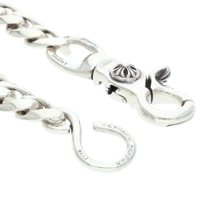 Chrome Hearts 925 Silver 1 Clip Short Classic Wallet Chain