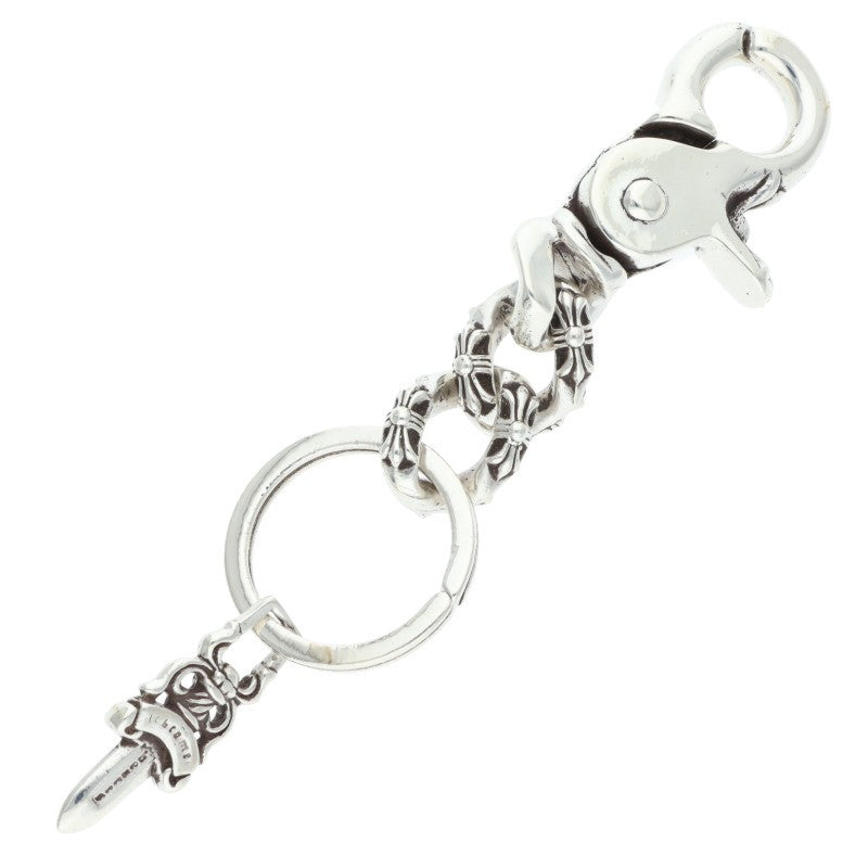 Chrome Hearts CLP CHN XFANCY-S Silver Link Keychain Wallet