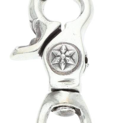 Chrome Hearts 925 Silver 1 Clip Short Classic Wallet Chain