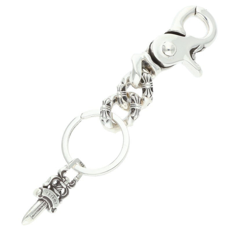 Chrome Hearts CLP CHN XFANCY-S Silver Keychain Wallet