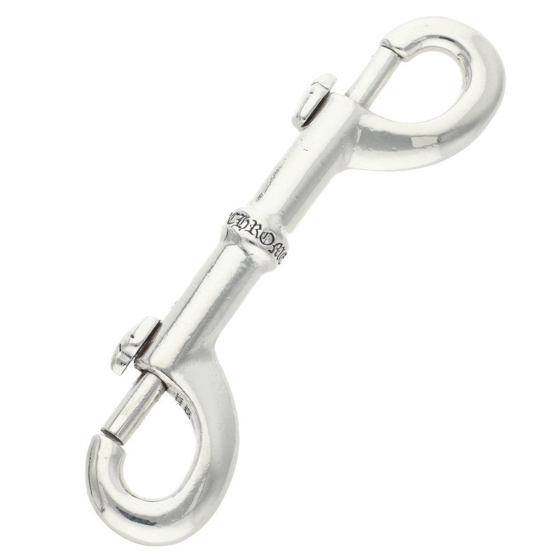 Chrome Hearts Double Clip Silver Key Chain