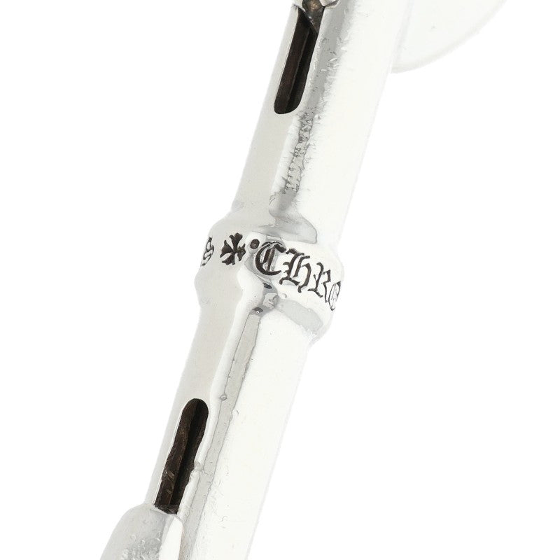 Chrome Hearts Double Clip Silver Key Chain