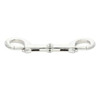 Chrome Hearts Double Clip Silver Key Chain