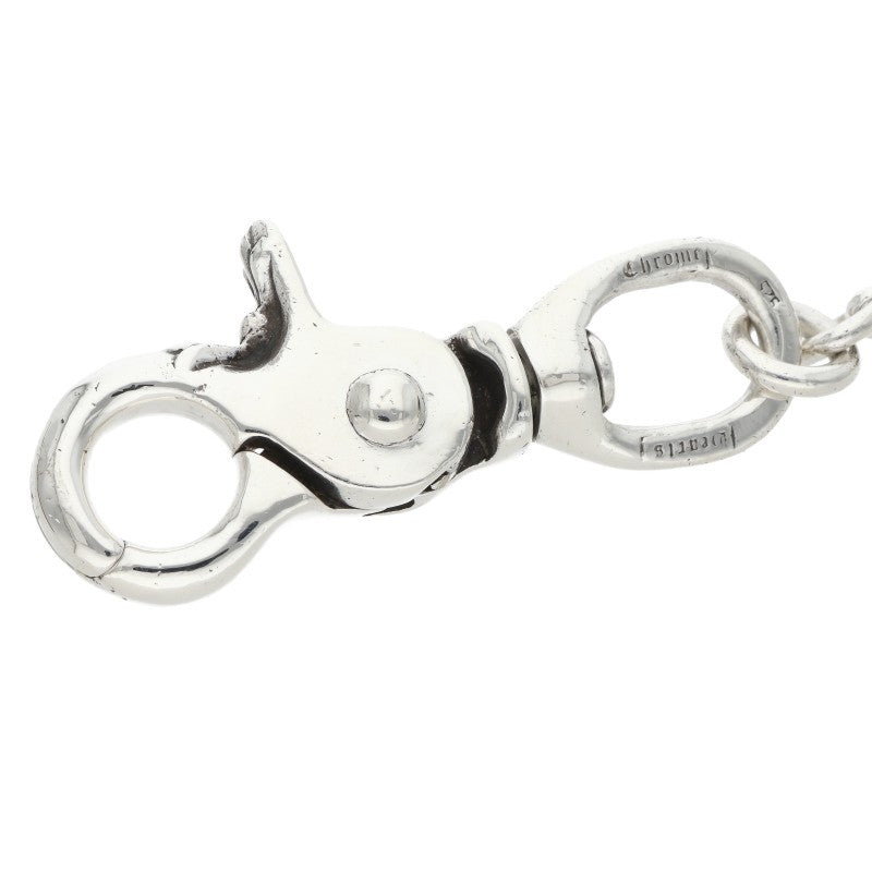 Chrome Hearts CLIP NO2 BALL 3D Cross Ball Silver Keychain Wallet