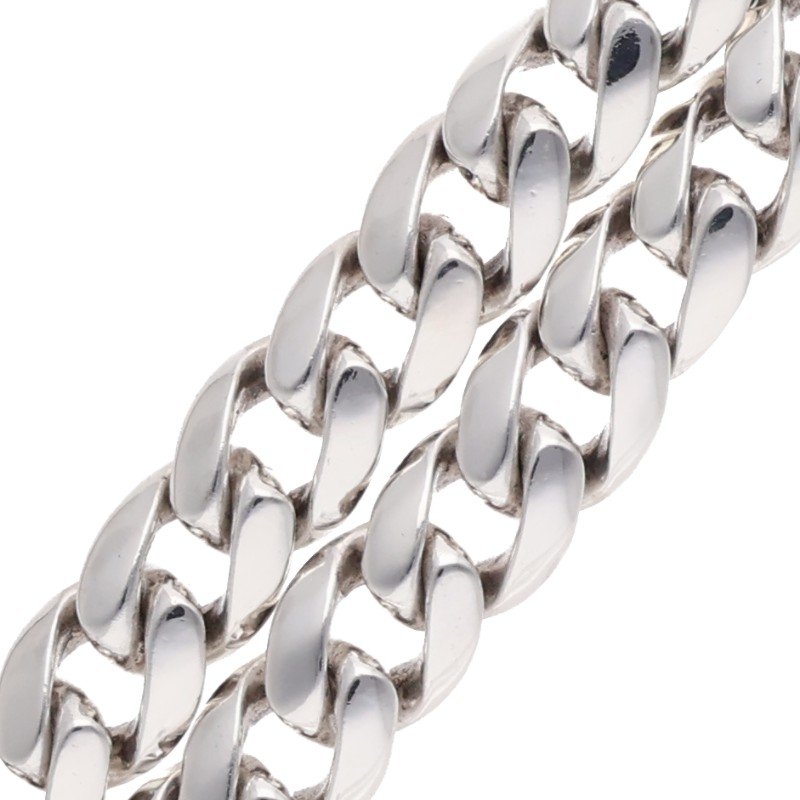 Chrome Hearts 925 Silver Classic 2-Clip Wallet Chain