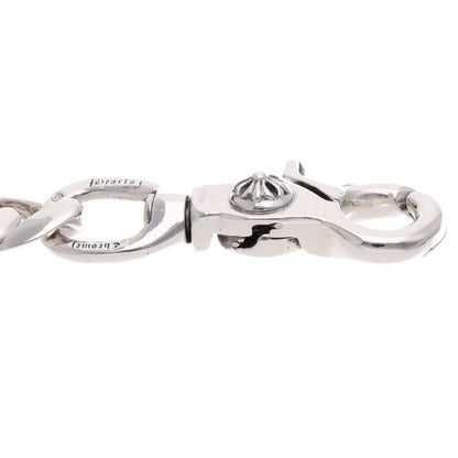 Chrome Hearts 925 Silver Classic 2-Clip Wallet Chain