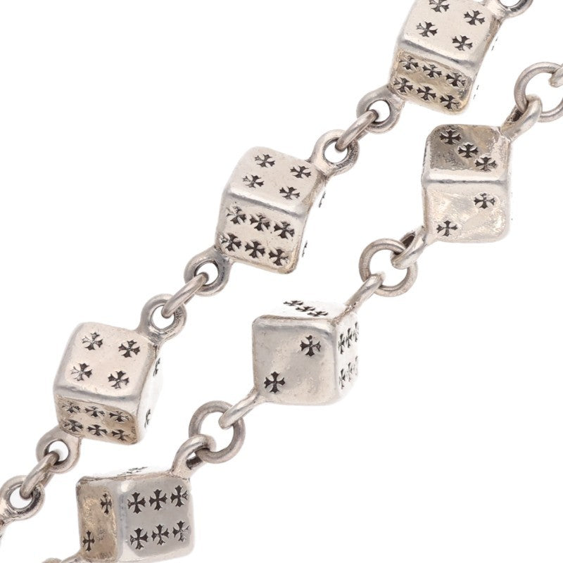 Chrome Hearts DICE LINK-2 2-Clip Wallet Chain Size 13LINK