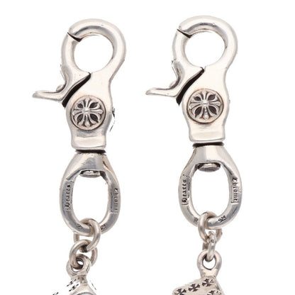 Chrome Hearts DICE LINK-2 2-Clip Wallet Chain Size 13LINK