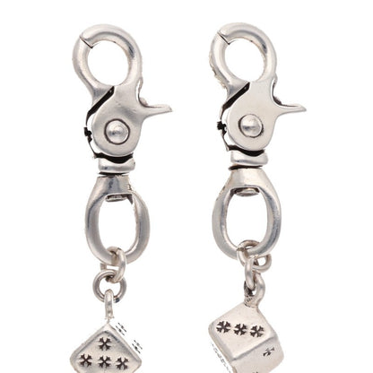 Chrome Hearts DICE LINK-2 2-Clip Wallet Chain Size 13LINK