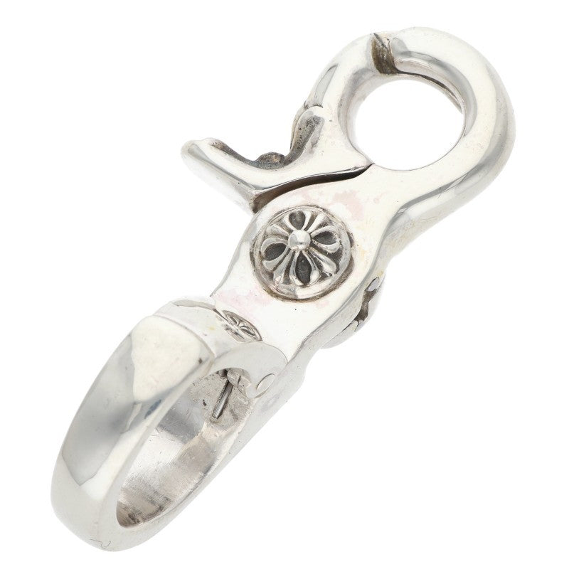 Chrome Hearts QUICK CLIP CROSS BALL Silver Clip