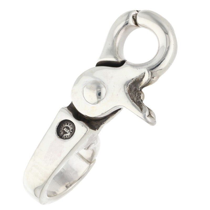 Chrome Hearts QUICK CLIP CROSS BALL Silver Clip