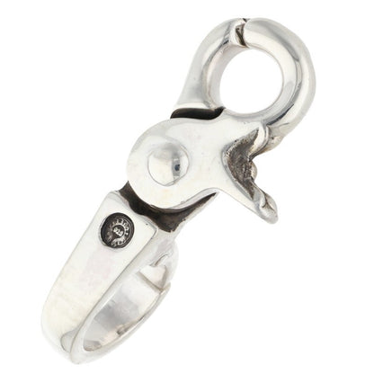 Chrome Hearts QUICK CLIP CROSS BALL Silver Clip