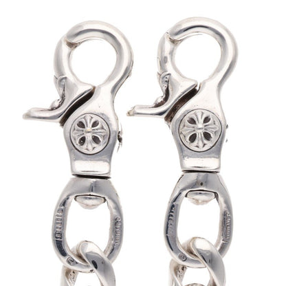 Chrome Hearts 925 Silver Classic 2-Clip Wallet Chain