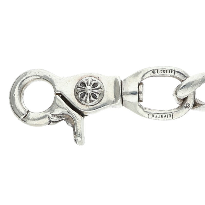 Chrome Hearts 925 Silver 2-Clip Long Classic Wallet Chain