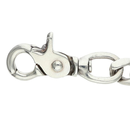Chrome Hearts 925 Silver 2-Clip Long Classic Wallet Chain