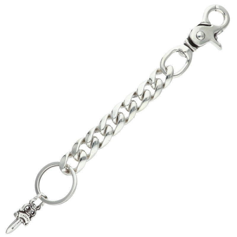Chrome Hearts CLP CHN CLASSIC-L Long Link Silver Keychain Wallet