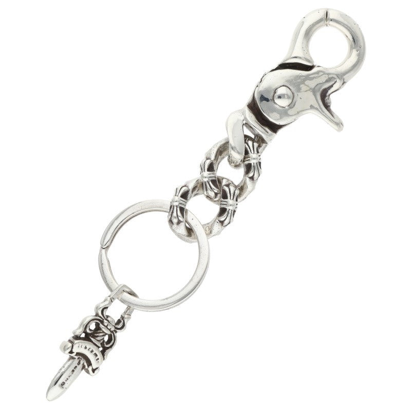Chrome Hearts CLP CHN XFANCY-S Silver Keychain Wallet