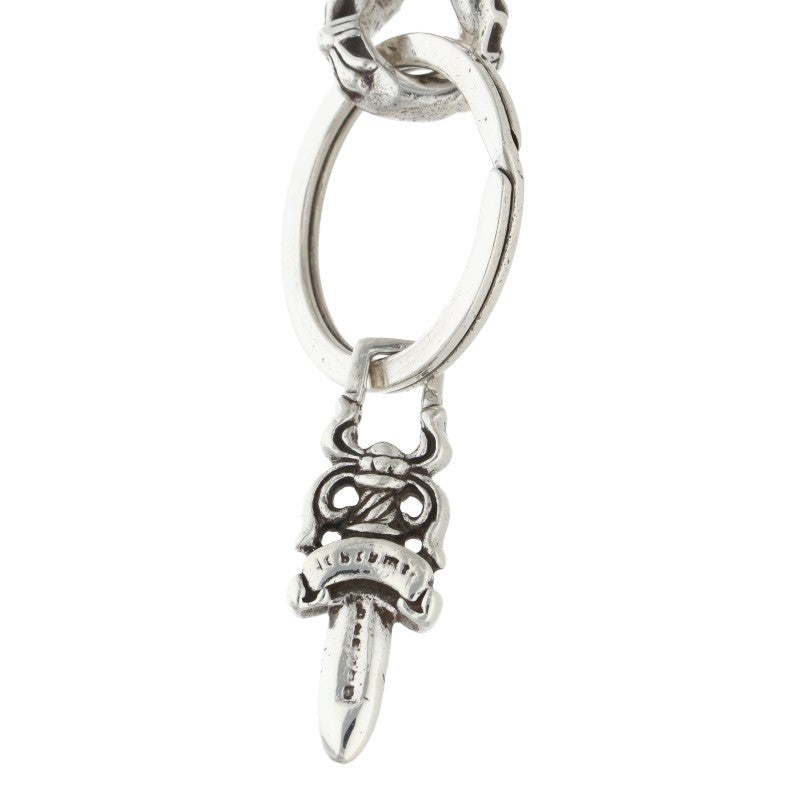 Chrome Hearts CLP CHN XFANCY-S Silver Keychain Wallet