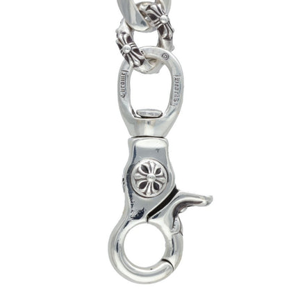 Chrome Hearts CLP CHN FANCY-L Silver Keychain Wallet