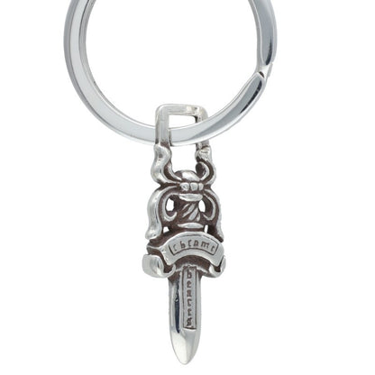 Chrome Hearts CLP CHN FANCY-L Silver Keychain Wallet