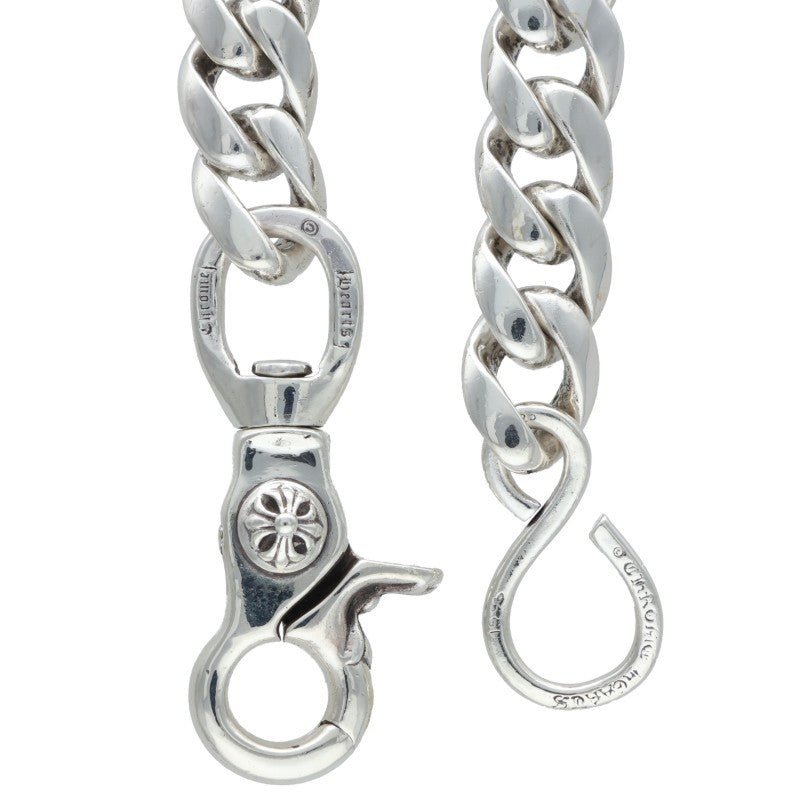 Chrome Hearts 925 Silver 1 Clip Short Classic Wallet Chain