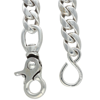 Chrome Hearts 925 Silver 1 Clip Short Classic Wallet Chain